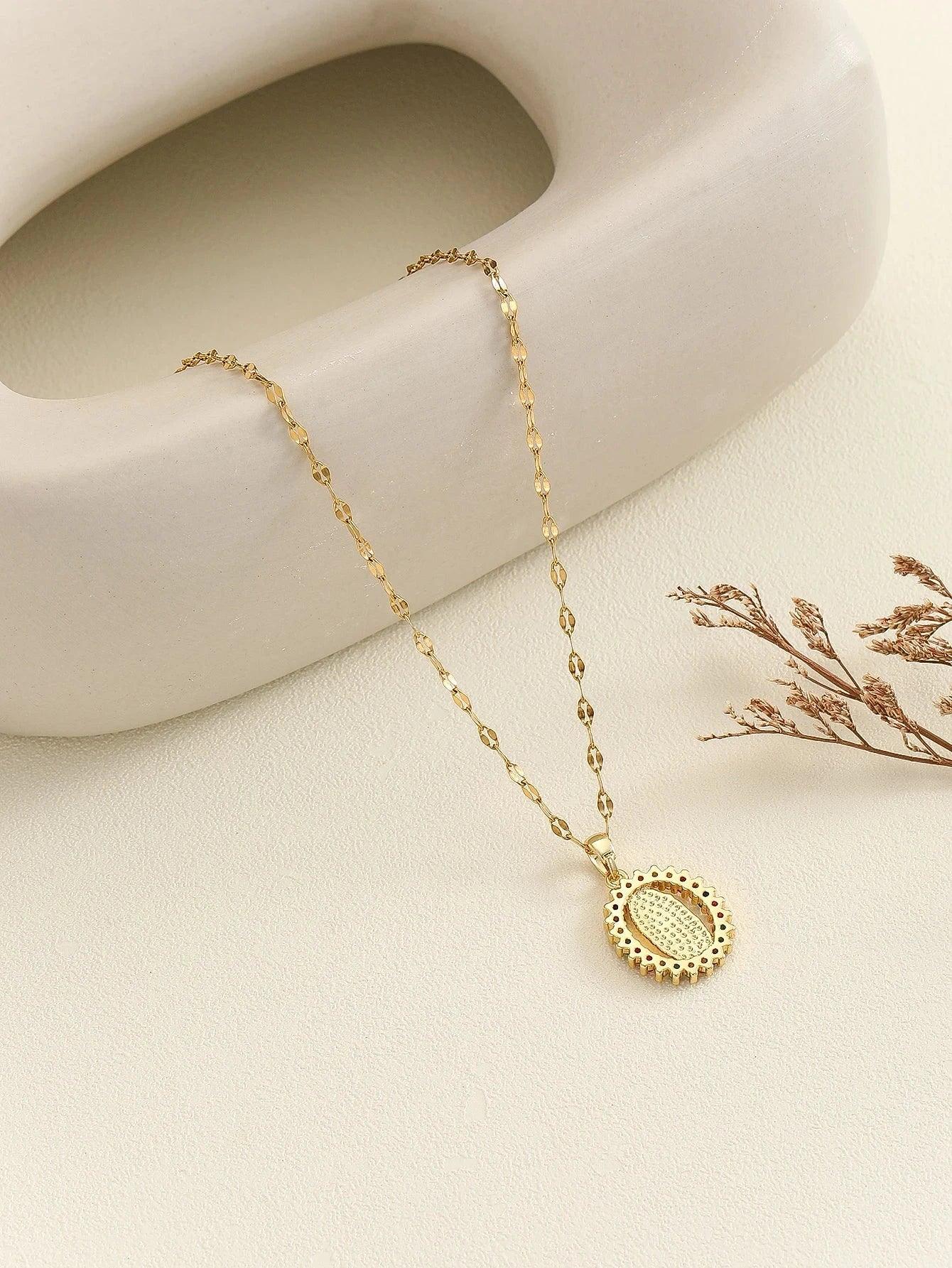 Guadalupe Women's Necklace with Zircon-Viarello