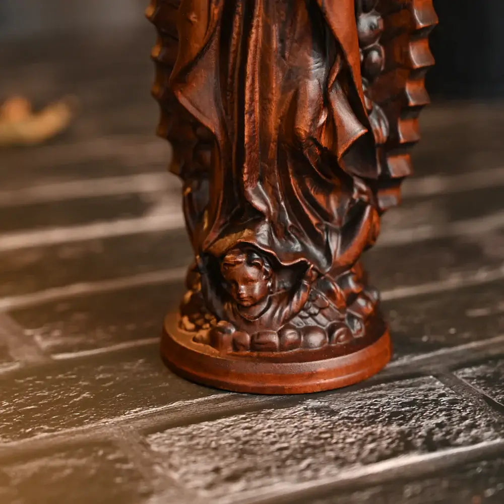Image of Our Lady of Guadalupe in Wood-Viarello
