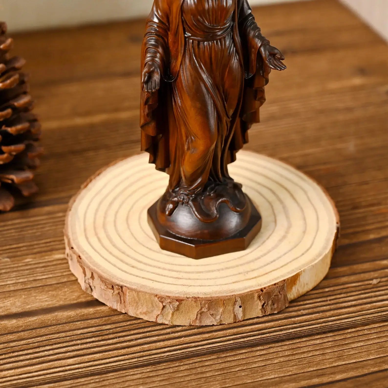Image of the Virgin Mary in Wood-Viarello