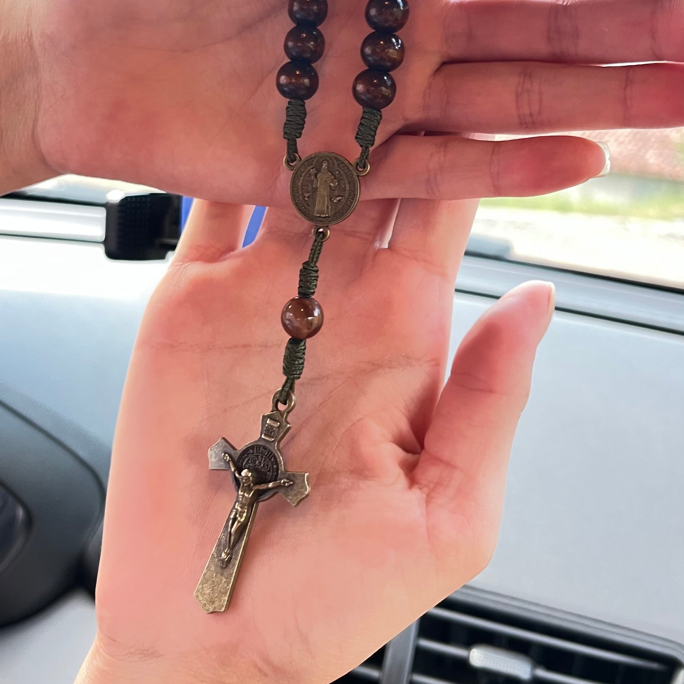 Rearview Mirror Ten-Day Set - Rustic Saint Benedict-Viarello