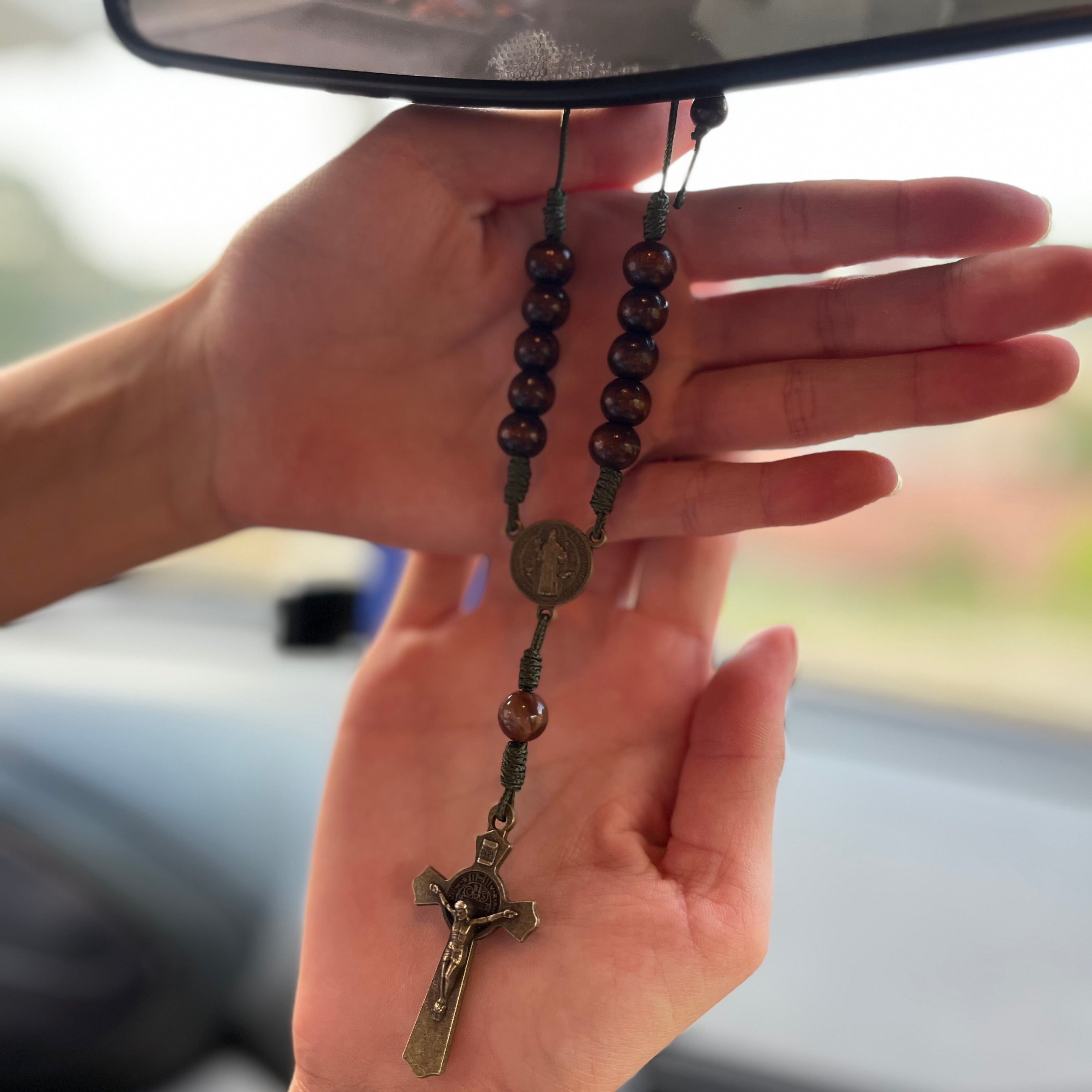 Rearview Mirror Ten-Day Set - Rustic Saint Benedict-Viarello