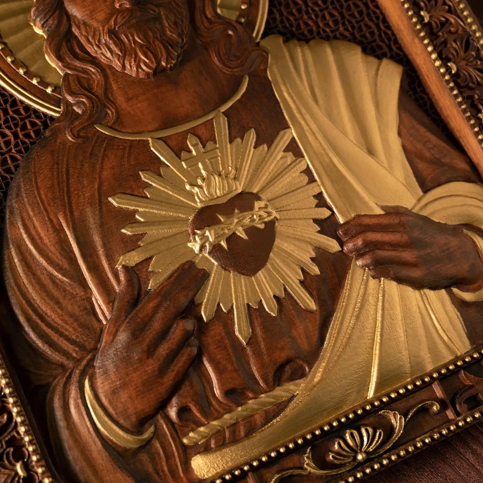 Sacred Heart of Jesus in Wood-Viarello