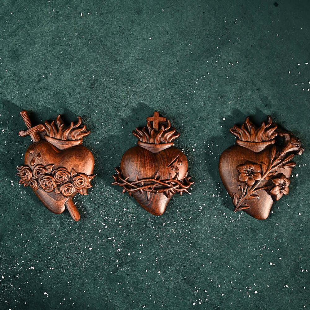Sacred Hearts in Wood-Viarello