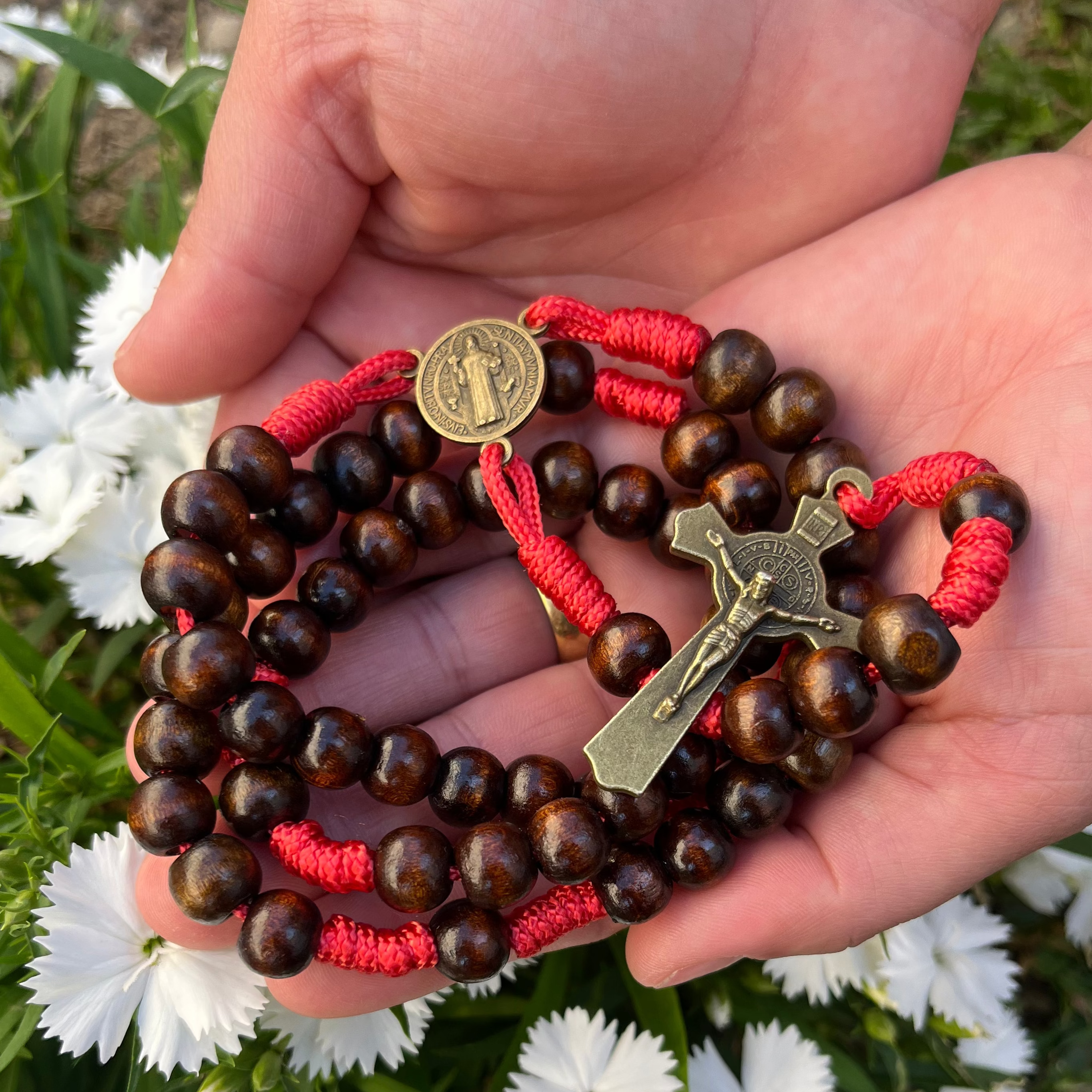Saint Benedict Defender Rosary-Viarello