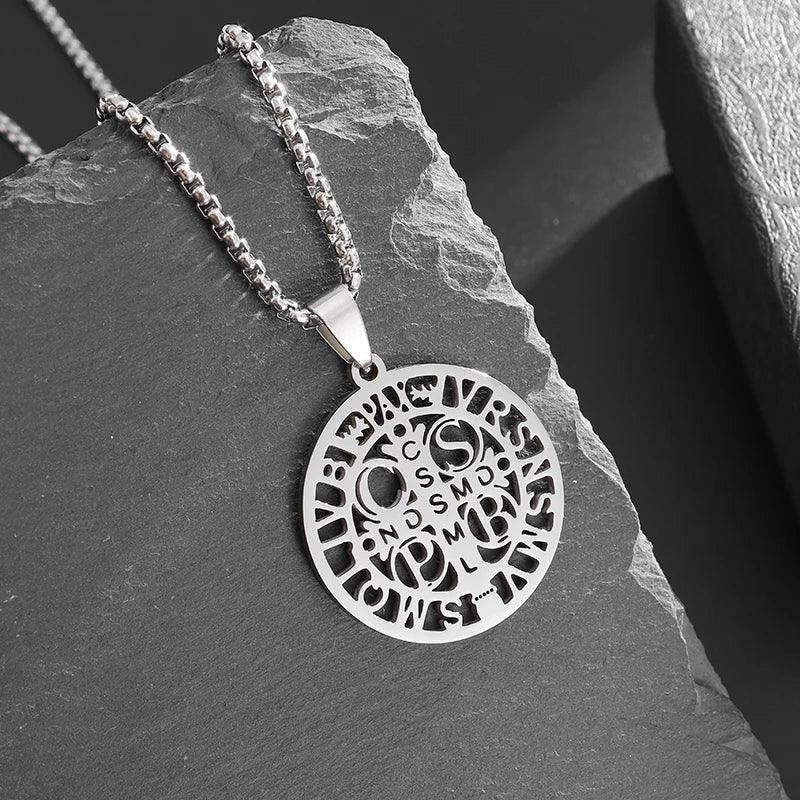 Saint Benedict Medal Necklace-Viarello