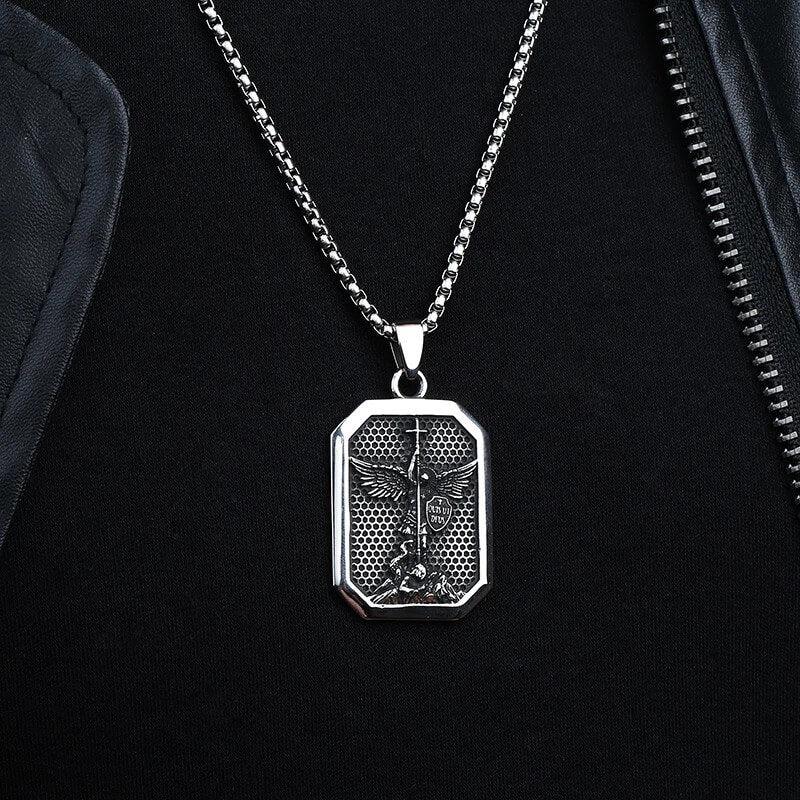 Saint Michael the Archangel Necklace-Viarello