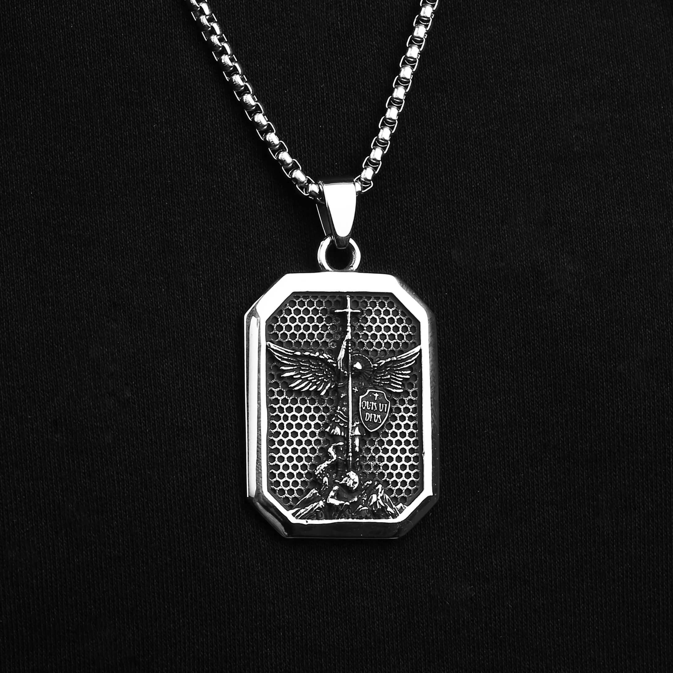Saint Michael the Archangel Necklace-Viarello