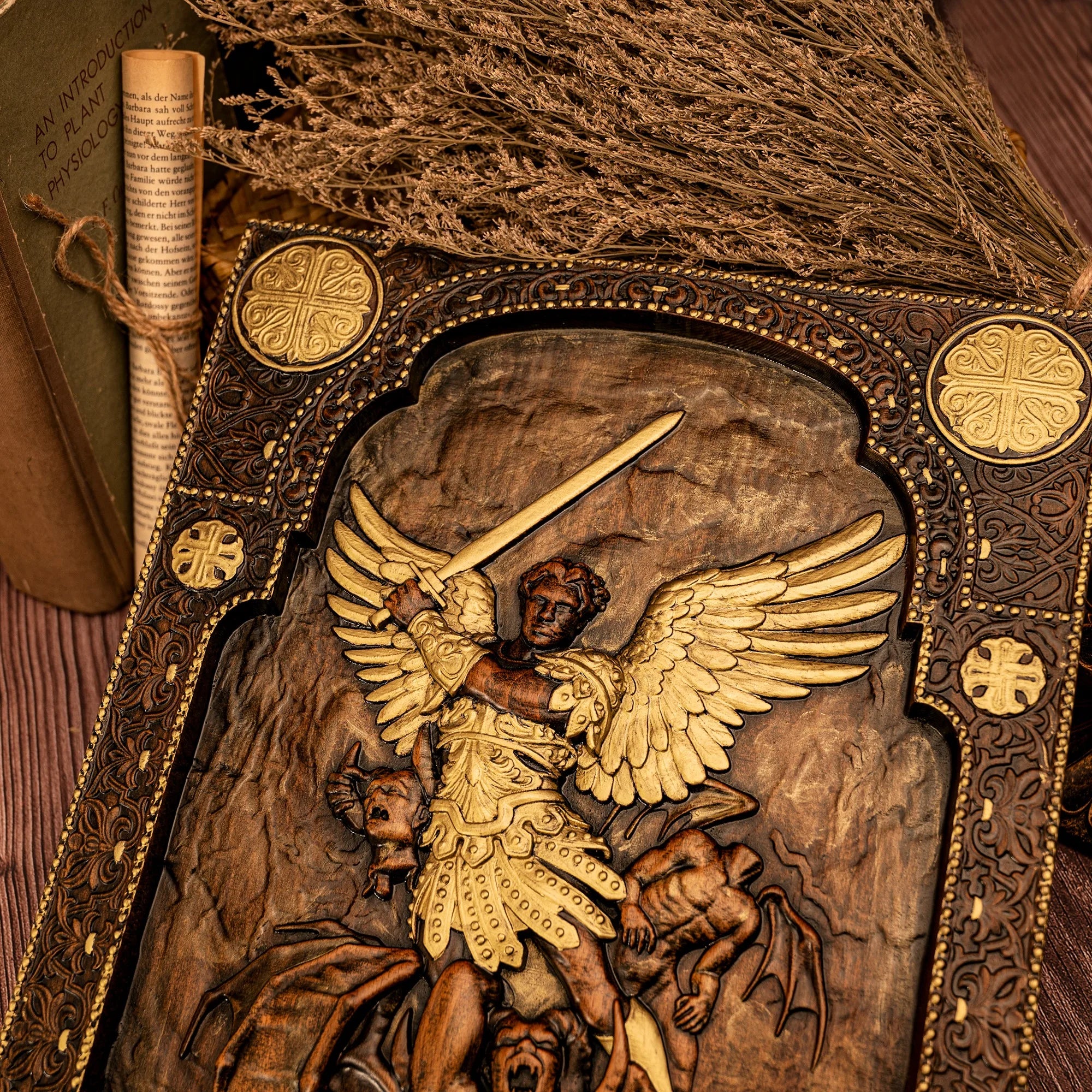 Sculpture of Saint Michael the Archangel - The Sword-Viarello