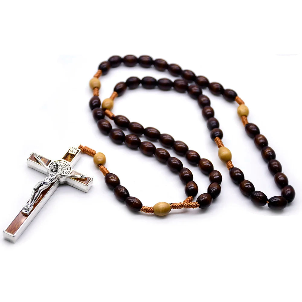 Wooden Rosary of Saint Benedict-Viarello