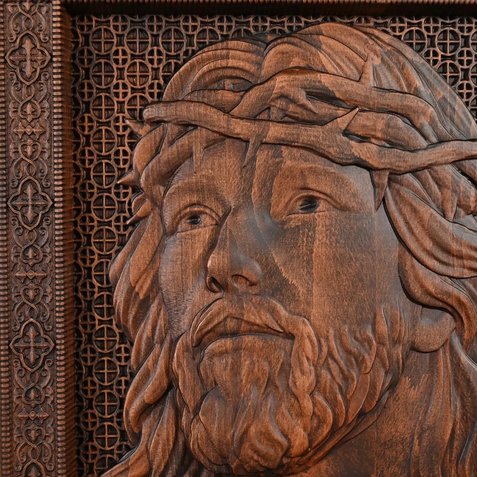 Wooden Sculpture of Jesus' Crown of Thorns-Viarello