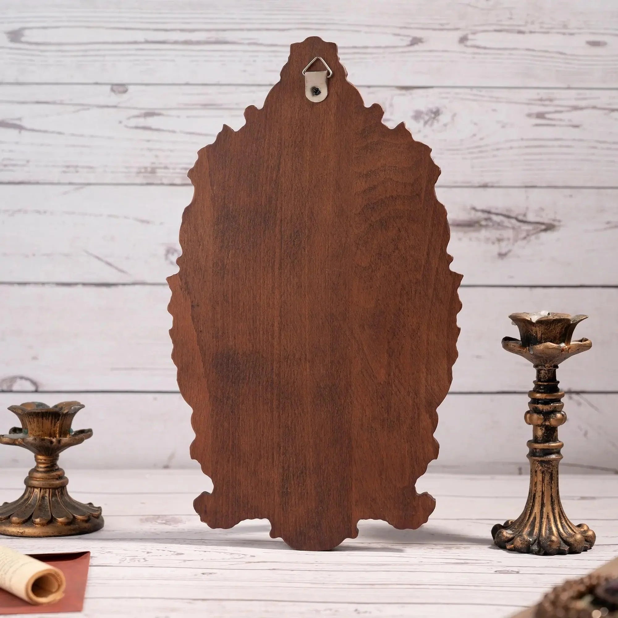 Wooden sculpture of Our Lady of Guadalupe-Viarello