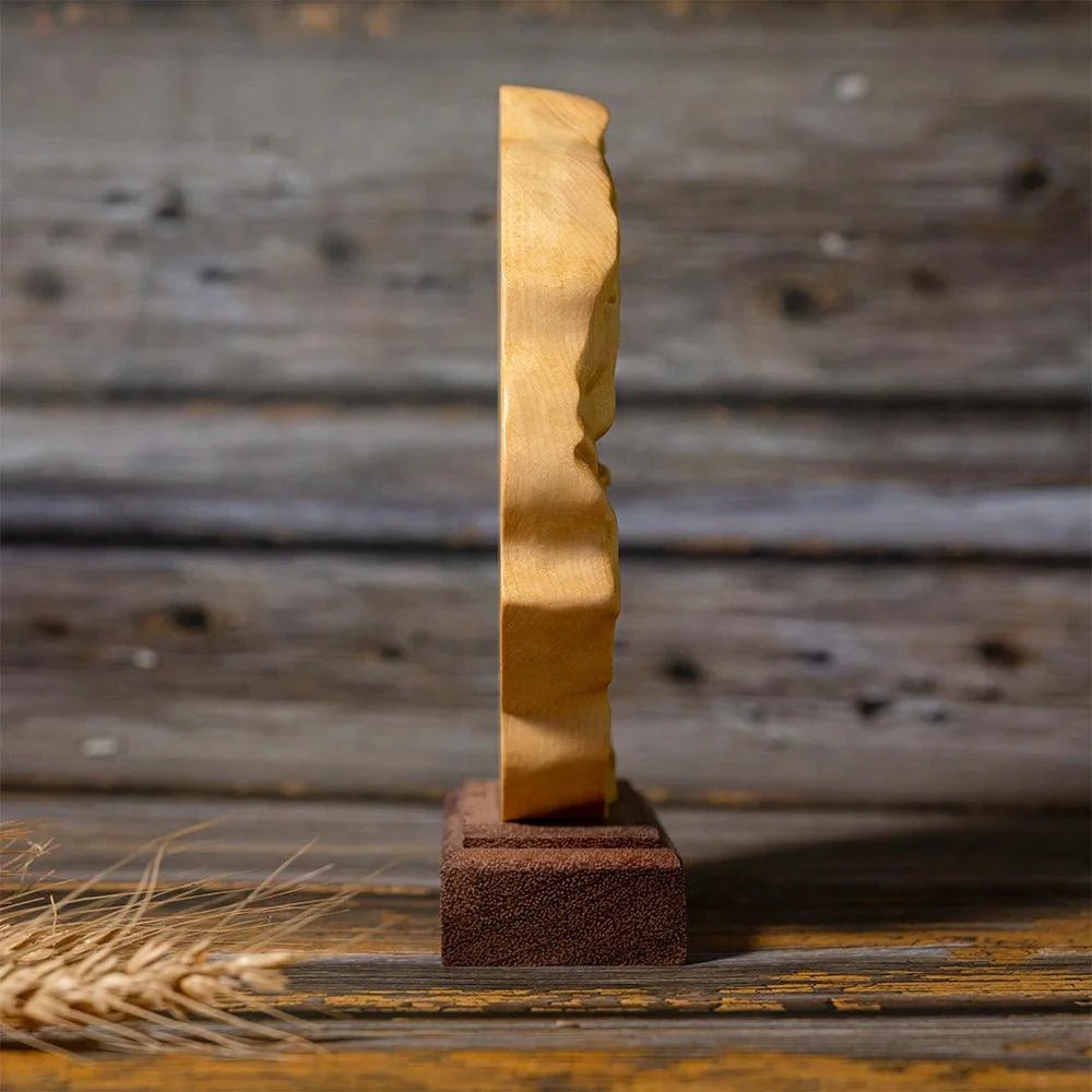 Wooden Statue of the Holy Family-Viarello
