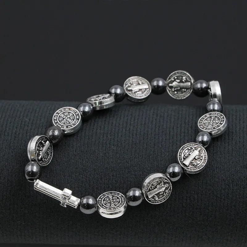 Devotional Saint Benedict Bracelet-Viarello