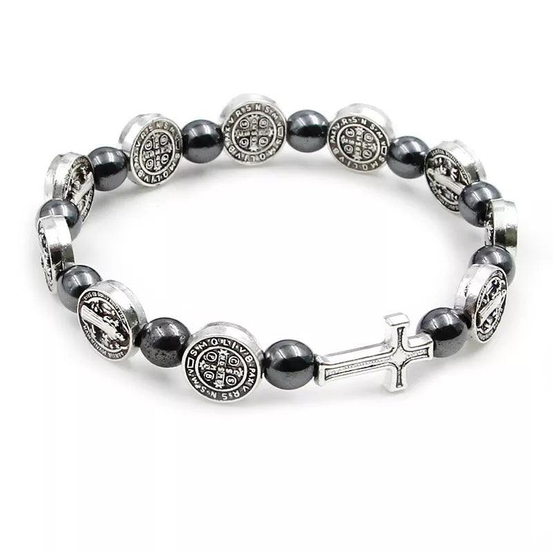 Devotional Saint Benedict Bracelet-Viarello