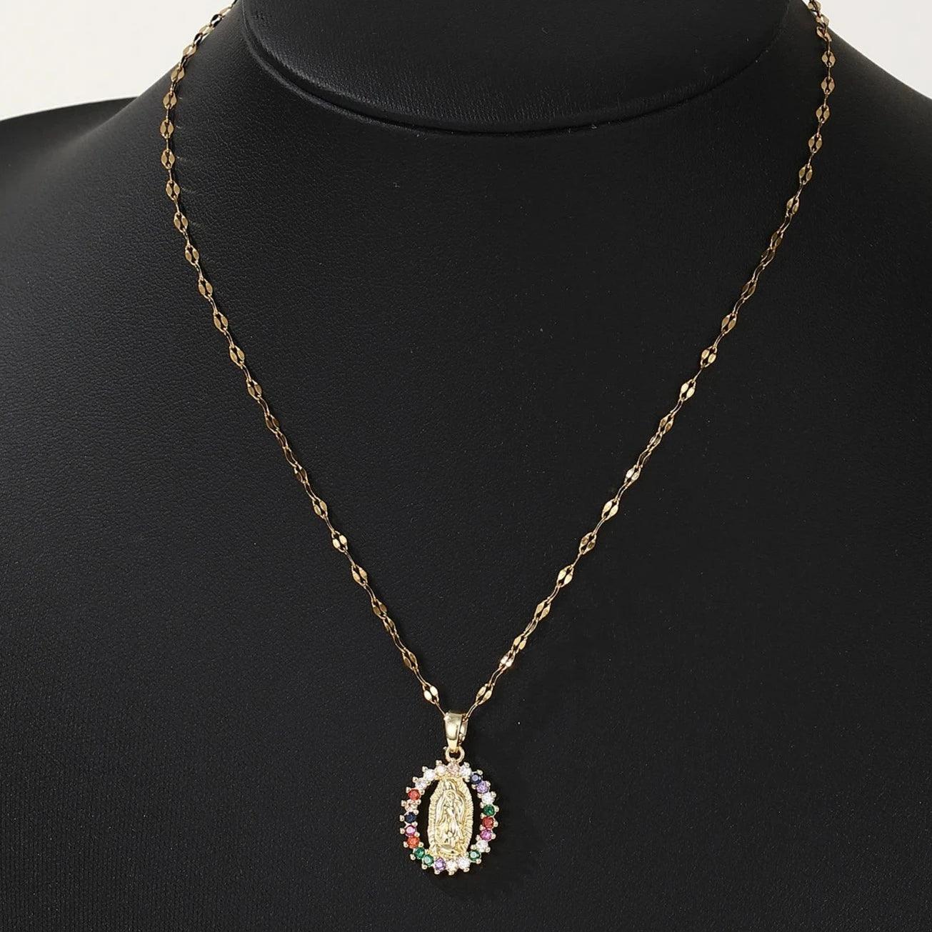Guadalupe Women's Necklace with Zircon-Viarello
