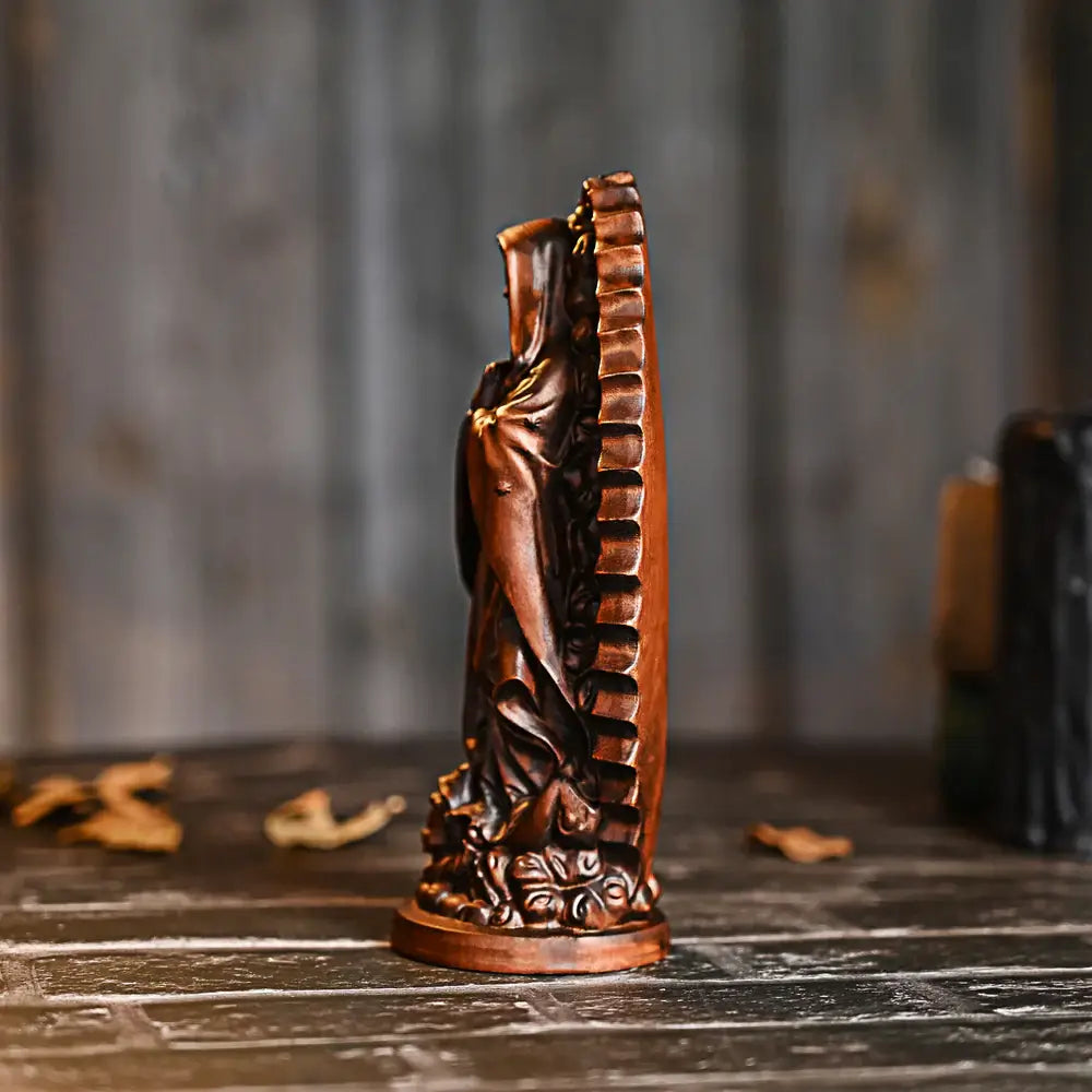 Image of Our Lady of Guadalupe in Wood-Viarello