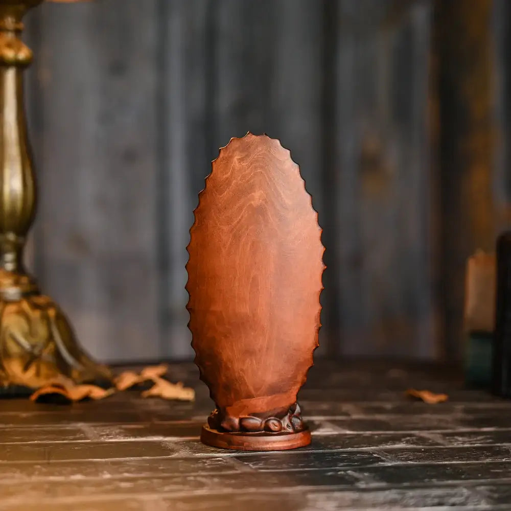 Image of Our Lady of Guadalupe in Wood-Viarello