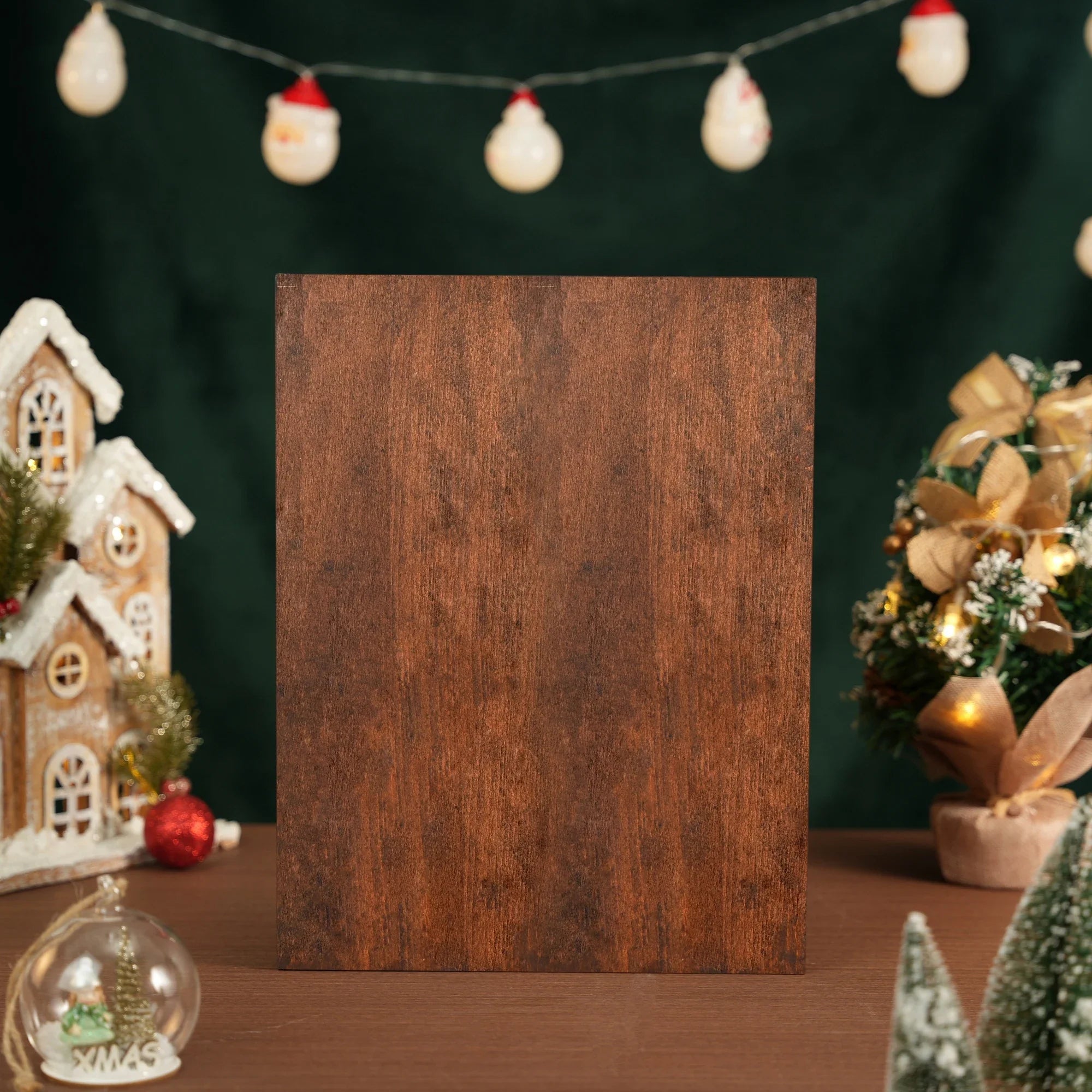 Immaculate Conception Painting in Wood-Viarello