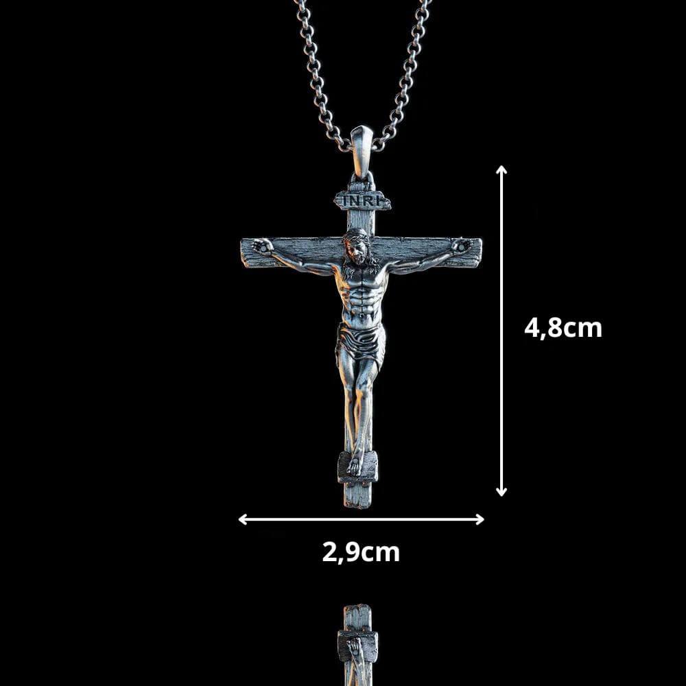 Jesus Christ Crucifix Necklace - The Crucifixion-Viarello