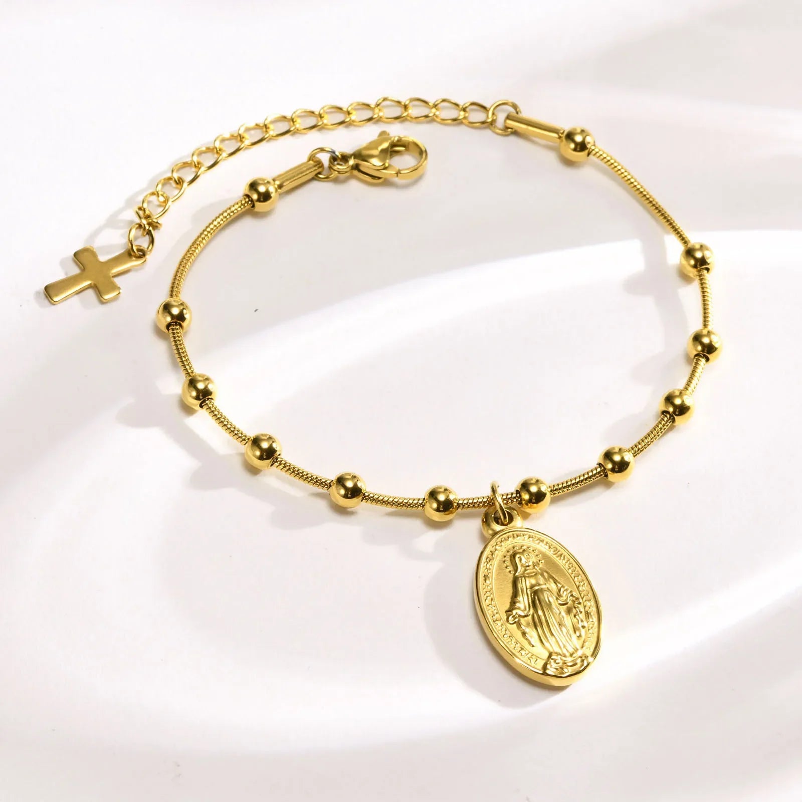Miraculous Medal Bracelet of Our Lady of Grace-Viarello