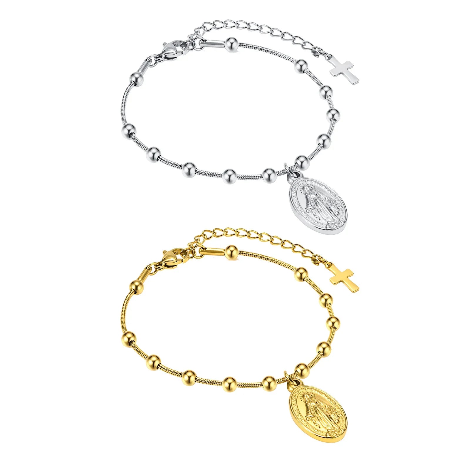 Miraculous Medal Bracelet of Our Lady of Grace-Viarello