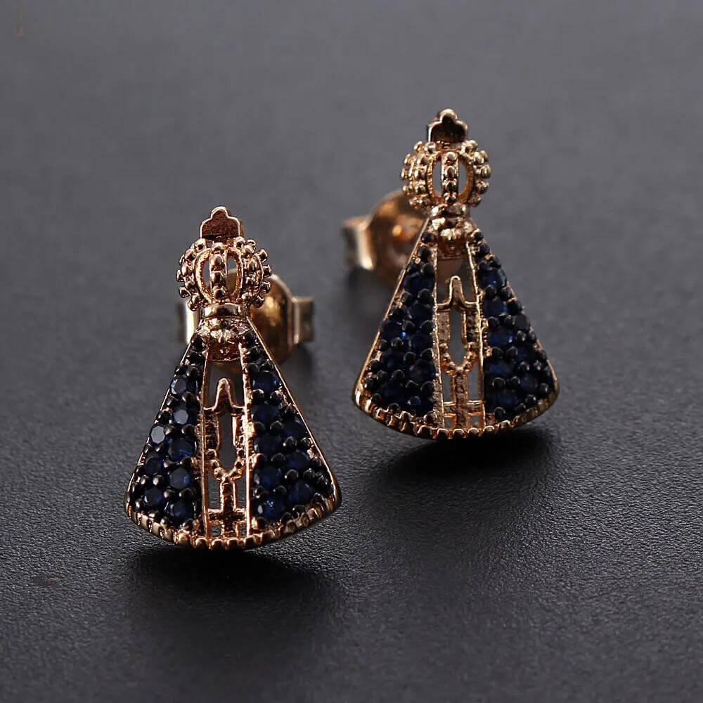 Our Lady of Aparecida Necklace - Double-Sided-Viarello