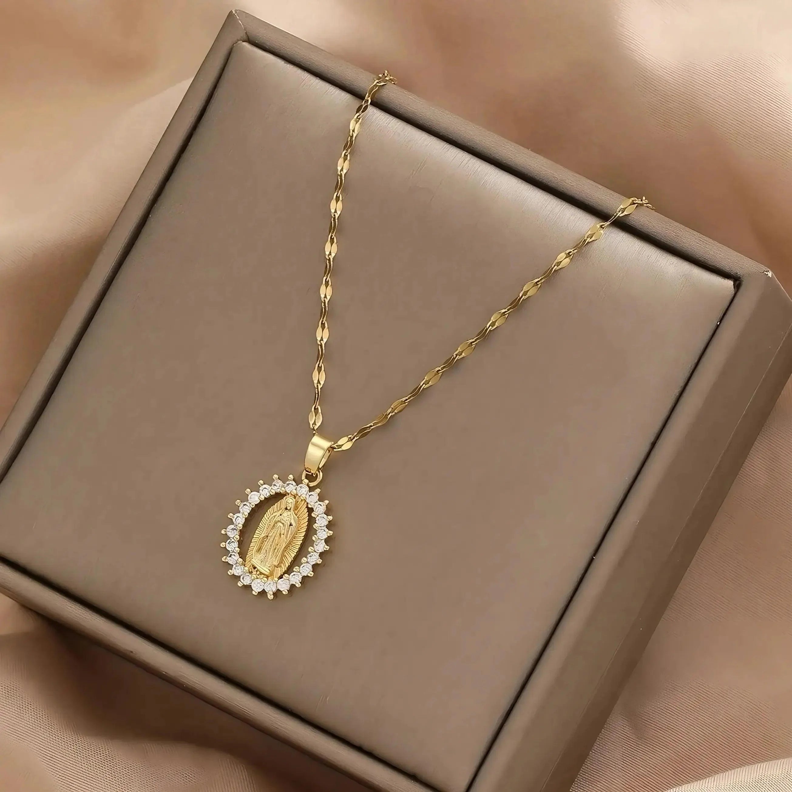 Our Lady of Guadalupe Necklace-Viarello
