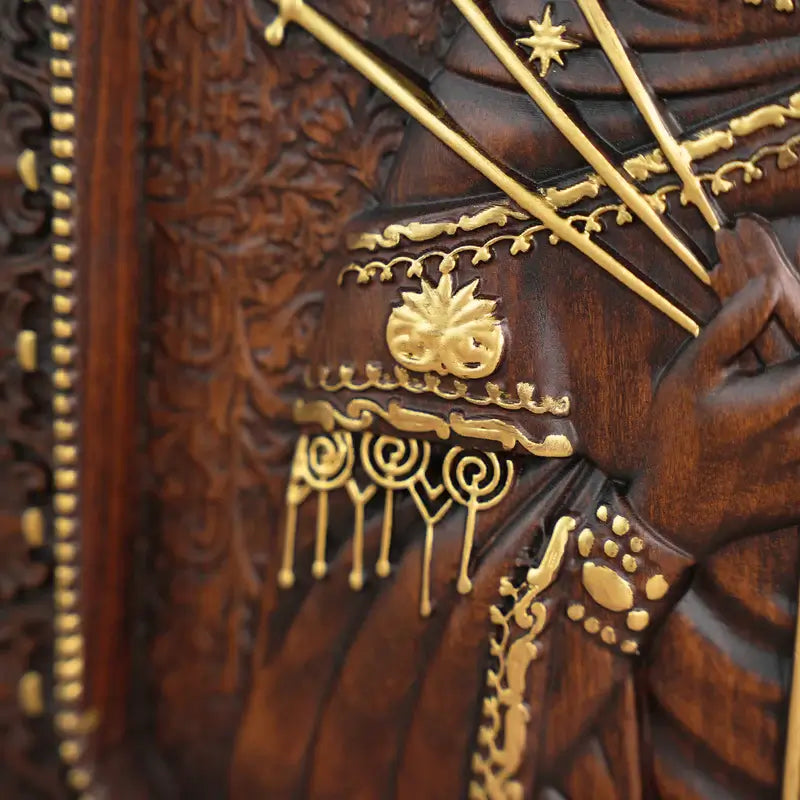 Our Lady of Sorrows Wood Sculpture-Viarello