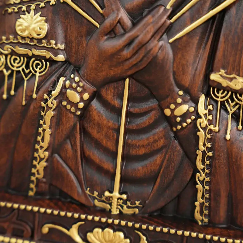 Our Lady of Sorrows Wood Sculpture-Viarello