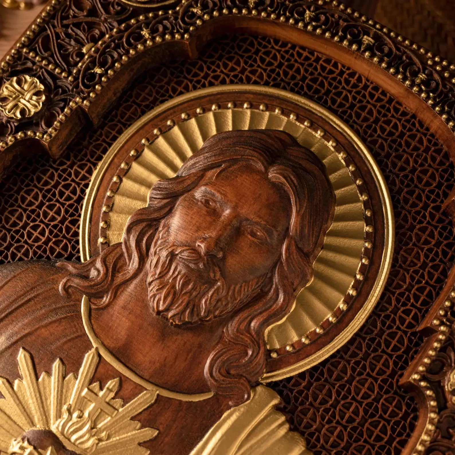 Sacred Heart of Jesus in Wood-Viarello