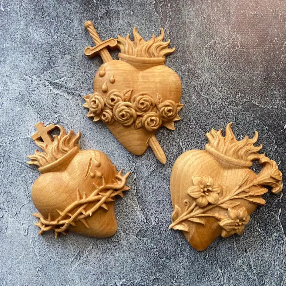 Sacred Hearts in Wood-Viarello