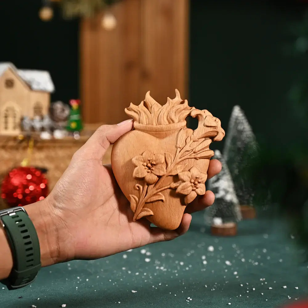 Sacred Hearts in Wood-Viarello