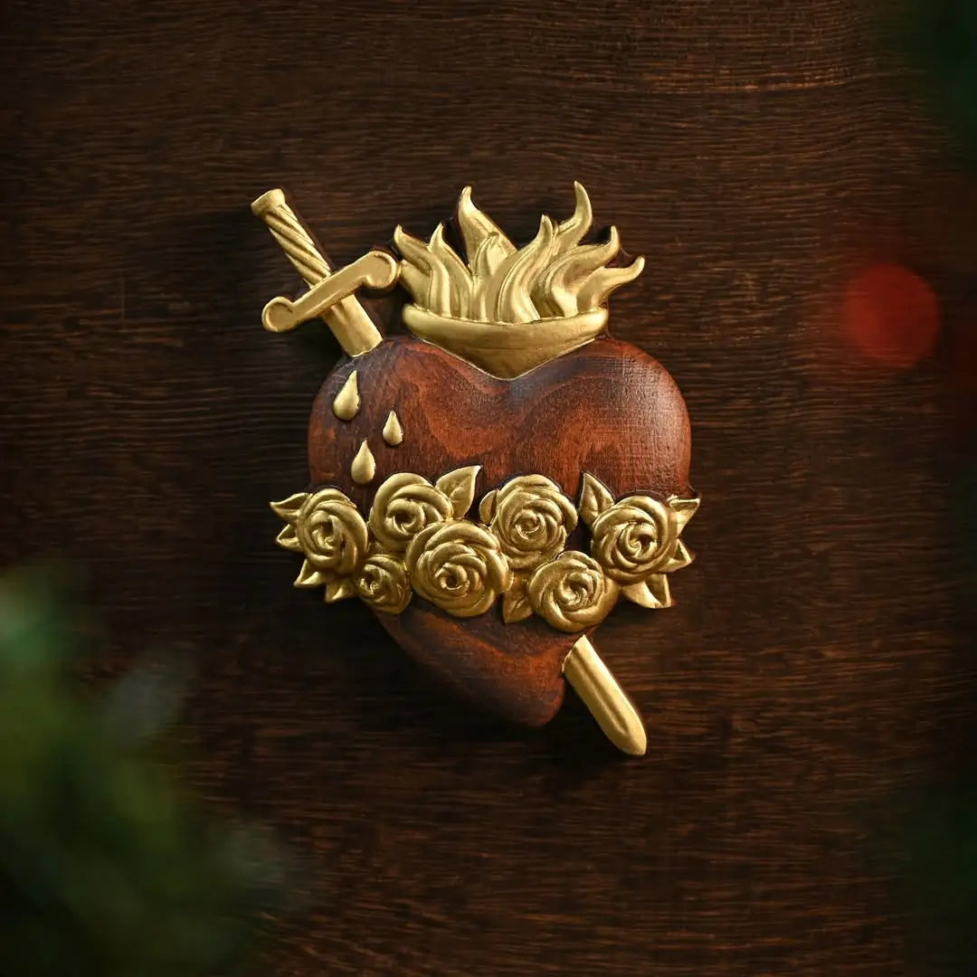 Sacred Hearts in Wood-Viarello