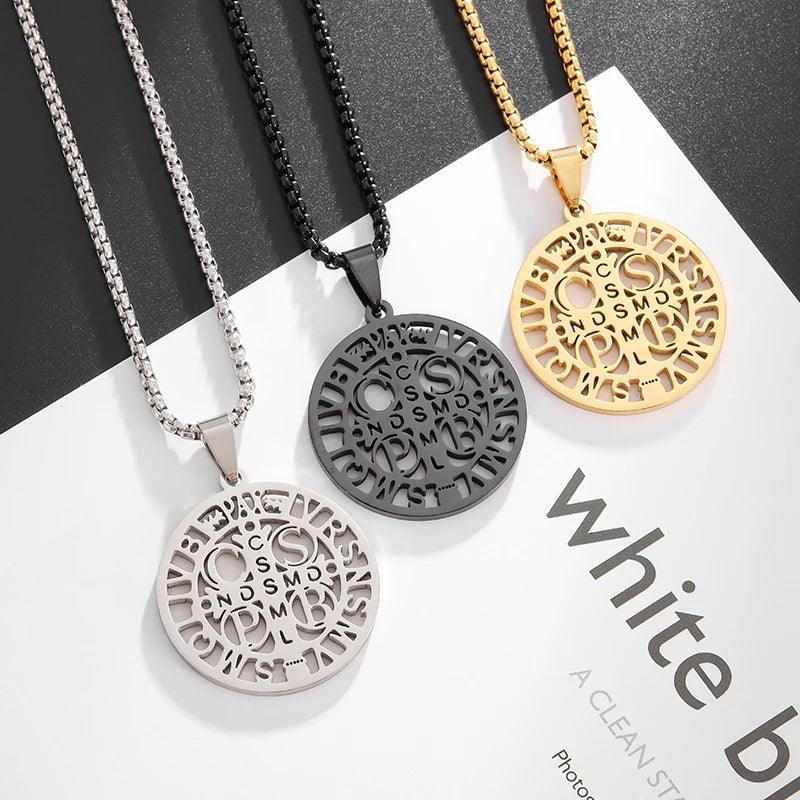 Saint Benedict Medal Necklace-Viarello