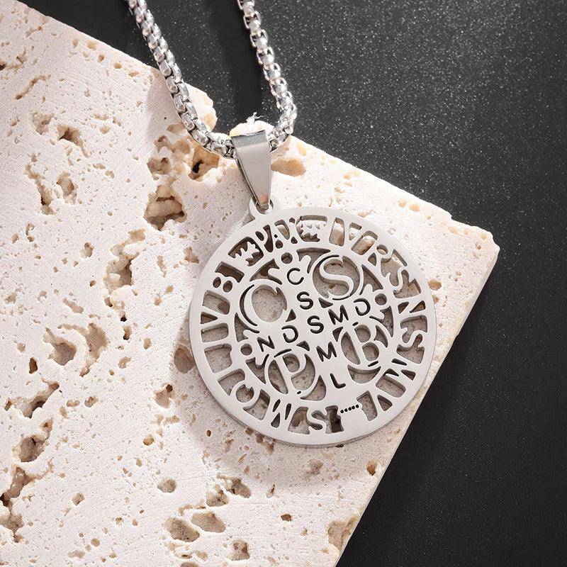 Saint Benedict Medal Necklace-Viarello