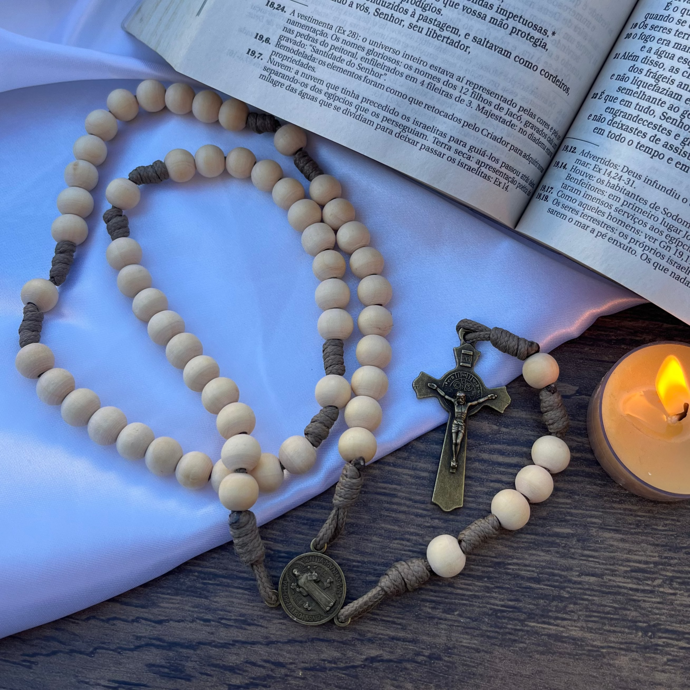 Serene Flame Rosary – Saint Benedict-Viarello