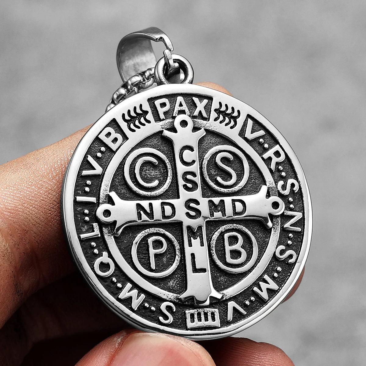 St. Benedict Medal Necklace-Viarello