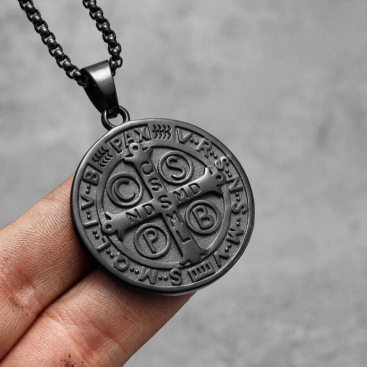 St. Benedict Medal Necklace-Viarello