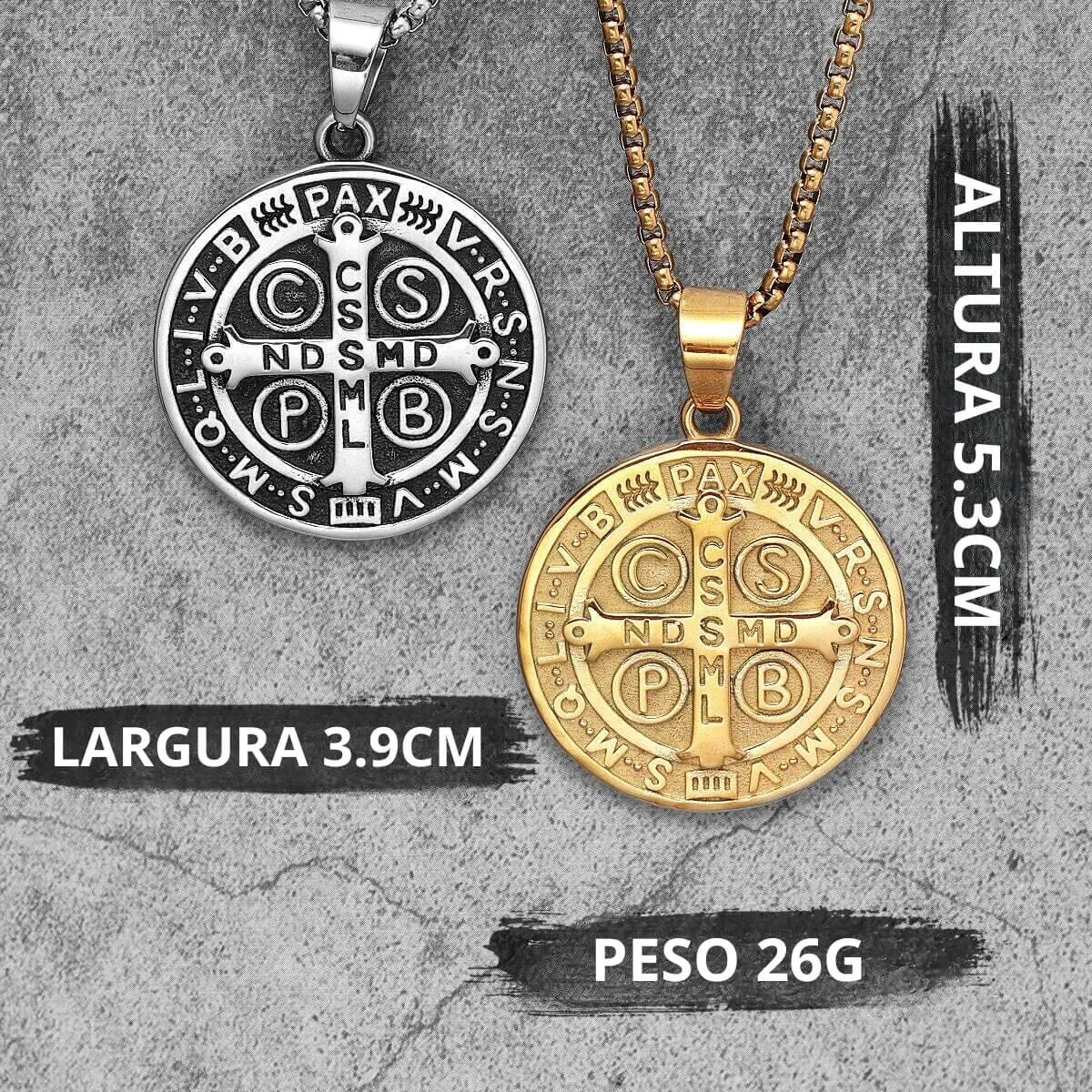 St. Benedict Medal Necklace-Viarello