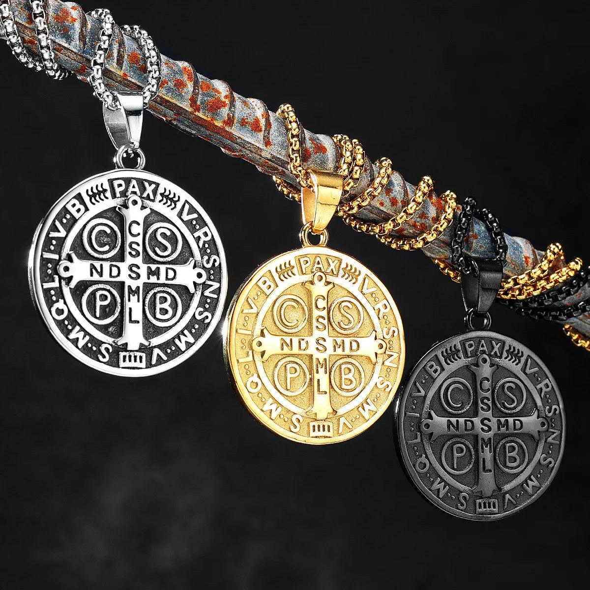 St. Benedict Medal Necklace-Viarello