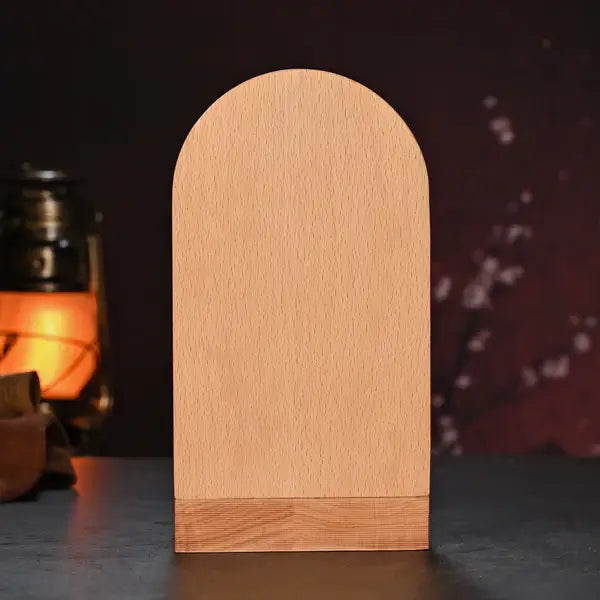 Wooden Candlestick Our Lady of Guadalupe-Viarello