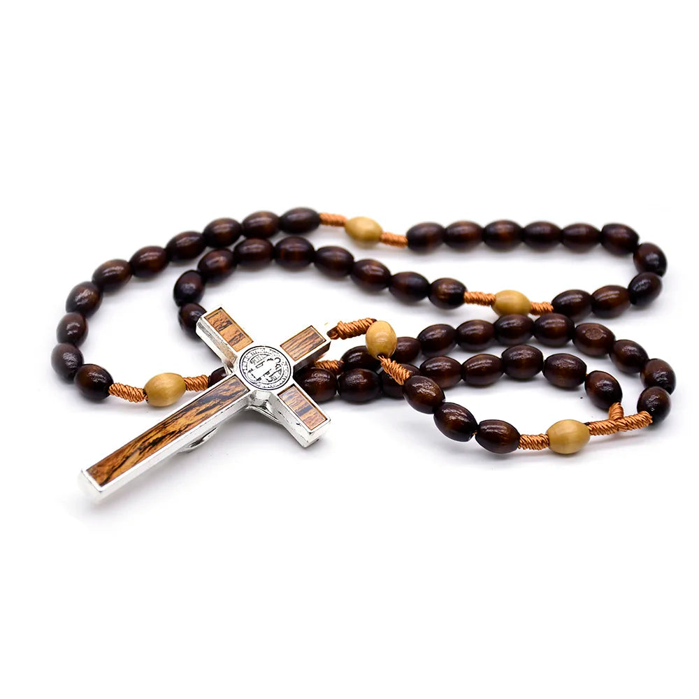Wooden Rosary of Saint Benedict-Viarello