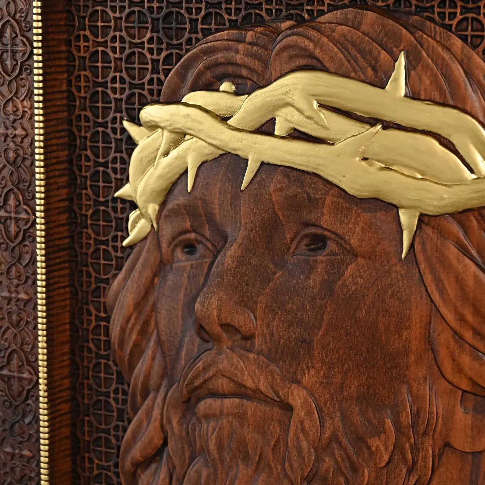 Wooden Sculpture of Jesus' Crown of Thorns-Viarello